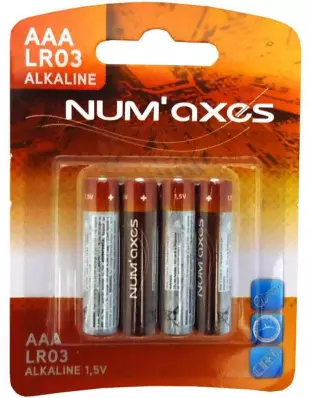 Baterie Num Axes AAA 4St
