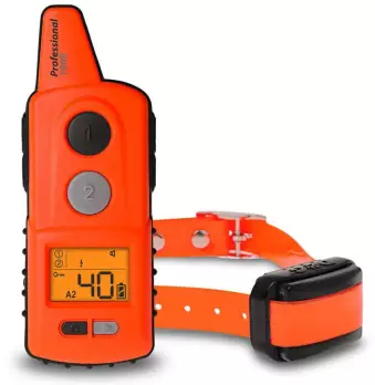 Elektronisches Trainingshalsband Dogtrace d-control professional 2000 mini - Orange Erziehungshalsband Hund Strom