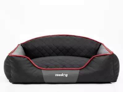 Hundebett Reedog Black & Grey Sofa